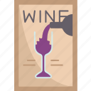 poster, wine, advertising, product, quality