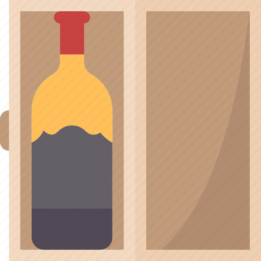 Wine, box, cabernet, case, gift icon - Download on Iconfinder