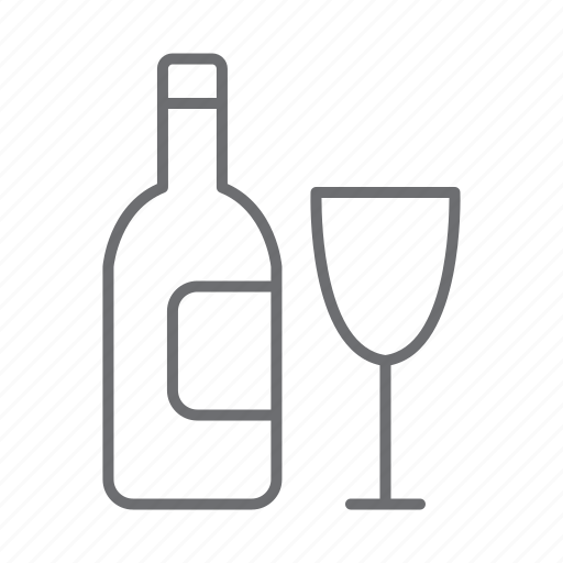 Wine, glass, alcohol, food, beverage, champagne, bottle icon - Download on Iconfinder