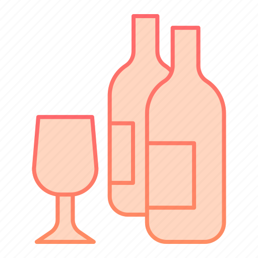 Alcohol, glass, bottle, drink, restaurant, winery, holiday icon - Download on Iconfinder