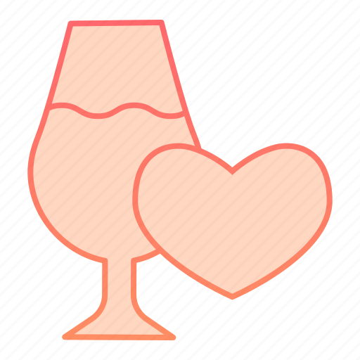 Alcohol, glass, drink, love, restaurant, celebration, party icon - Download on Iconfinder