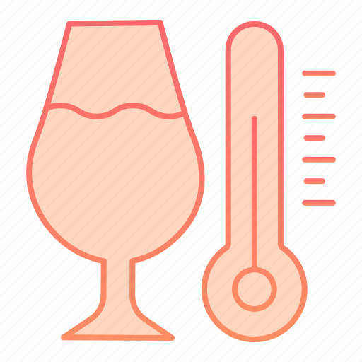 Alcohol, glass, temperature, toast, drink, restaurant, celebration icon - Download on Iconfinder