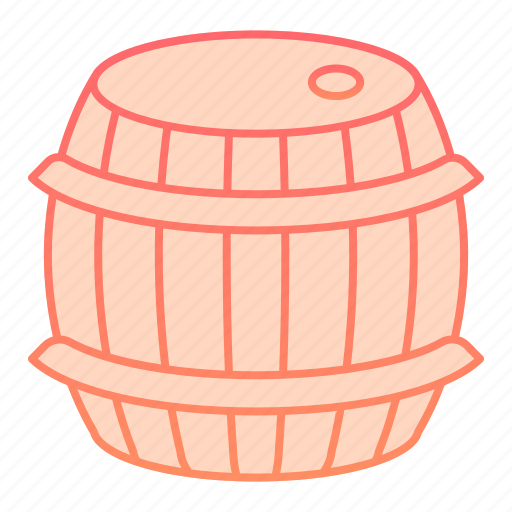 Beer, barrel, alcohol, oak, wood, drink, wooden icon - Download on Iconfinder