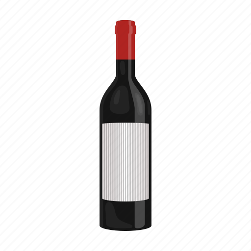 Alcohol, bar, bottle, drink, red, wine icon - Download on Iconfinder