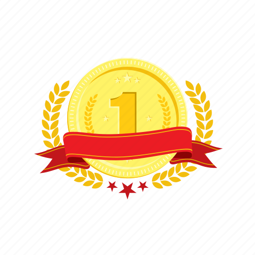 Banner, coin, golden, one, trophie, wheat, winner icon - Download on Iconfinder