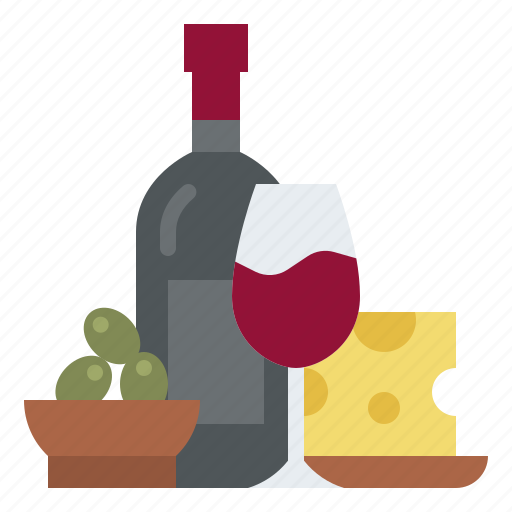 Cheese, wine, olive, winery icon - Download on Iconfinder