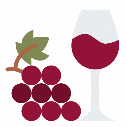Glass, grape, alcoholic, winery icon - Download on Iconfinder