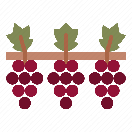 Grape, harvest, winery, track icon - Download on Iconfinder