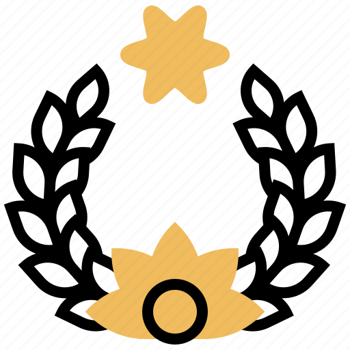 Award, olive, prize, winning, wreath icon - Download on Iconfinder