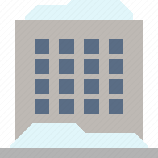 Apartment, building, hotel, snowy icon - Download on Iconfinder