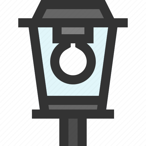 Infrastructure, lamp, light, street icon - Download on Iconfinder