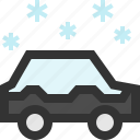 car, snow, transport, winter 