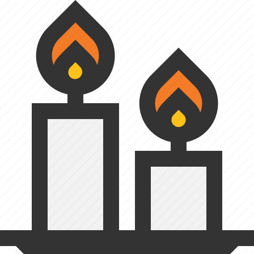 Candle, fire, light, wax icon - Download on Iconfinder