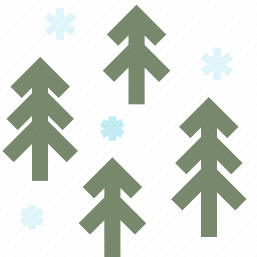 Forest, pine, tree, winter icon - Download on Iconfinder