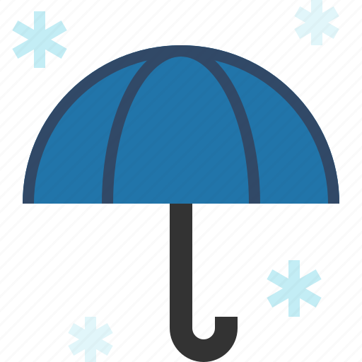 Open, snow, umbrella, winter icon - Download on Iconfinder