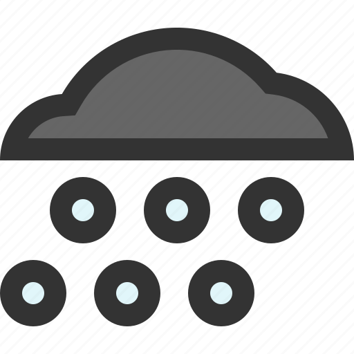 Hail, hailfall, snow, weather icon - Download on Iconfinder