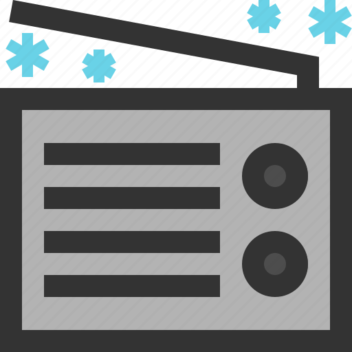 Broadcast, program, radio, winter icon - Download on Iconfinder