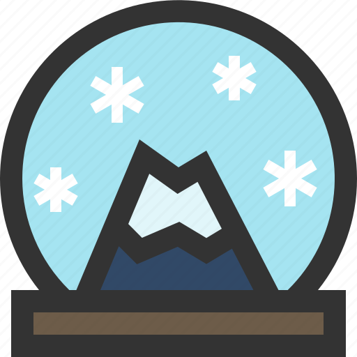 Snowdome, snowglobe, waterglobe, winter icon - Download on Iconfinder