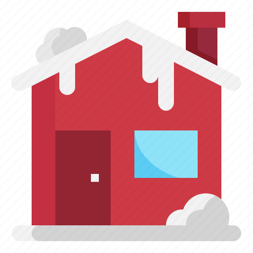 Building, home, house, snow, winter icon - Download on Iconfinder