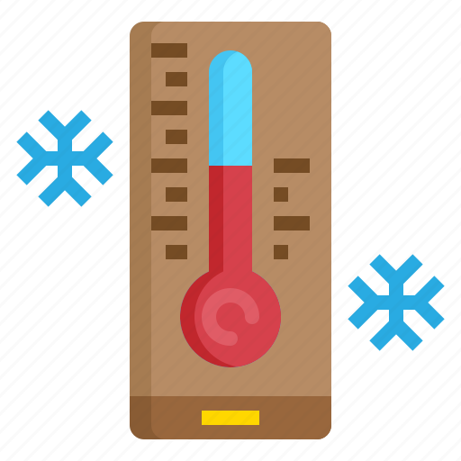 Forecast, snow, thermometer, weather, winter icon - Download on Iconfinder
