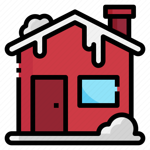 Building, home, house, snow, winter icon - Download on Iconfinder