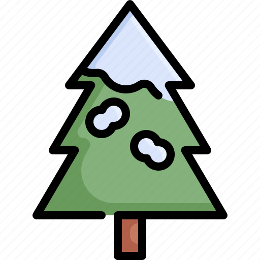 Christmas, nature, pine, snow, tree, winter, xmas icon - Download on Iconfinder