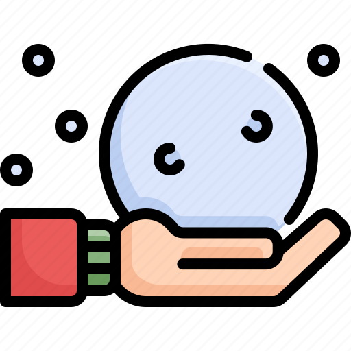 Ball, holiday, snow, snowflake, weather, winter icon - Download on Iconfinder
