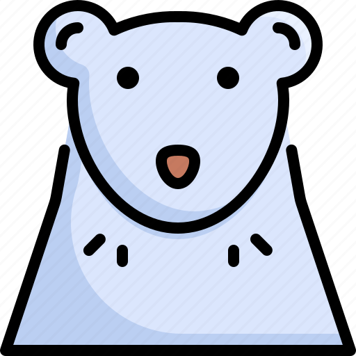 Animal, bear, christmas, cold, iceberg, snow, winter icon - Download on Iconfinder