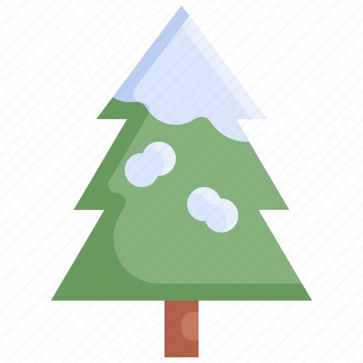 Christmas, environment, nature, pine, plant, snow, tree icon - Download on Iconfinder