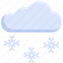 cloud, cloudy, forecast, snow, snowflake, weather, winter