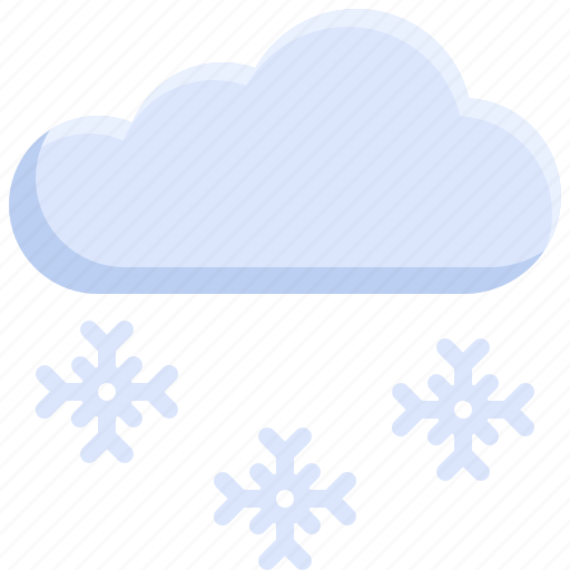 Cloud, cloudy, forecast, snow, snowflake, weather, winter icon - Download on Iconfinder