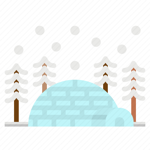 Eskimo, igloo, nature, north, pole icon - Download on Iconfinder