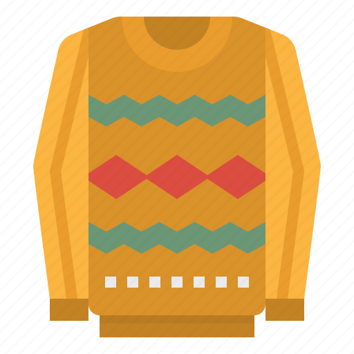 Clothing, fashion, shirt, sweater, winter icon - Download on Iconfinder
