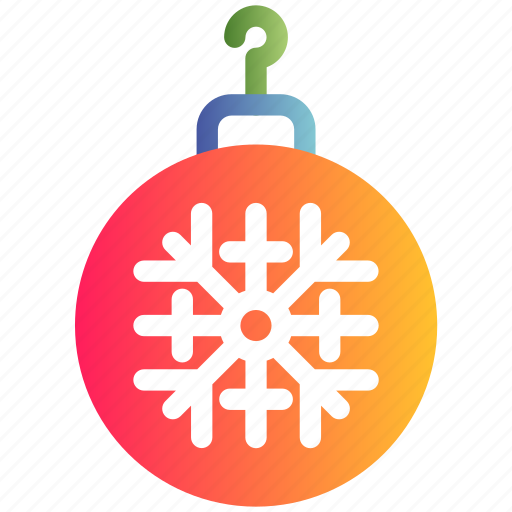 Ball, christmas, decoration, ornament, snow icon - Download on Iconfinder