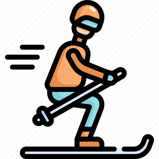 Game, sport, skiing, snow, ski, winter icon - Download on Iconfinder