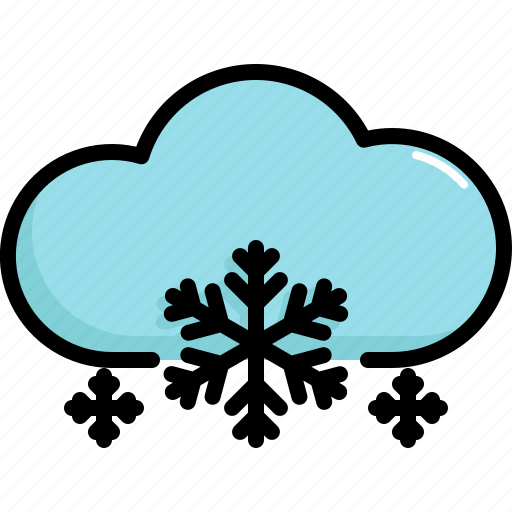 Forecast, snow, winter, weather, cloud icon - Download on Iconfinder