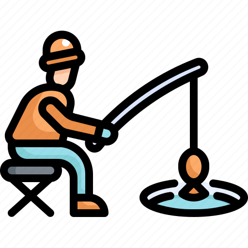 Fishing, snow, ice, fish, winter icon - Download on Iconfinder