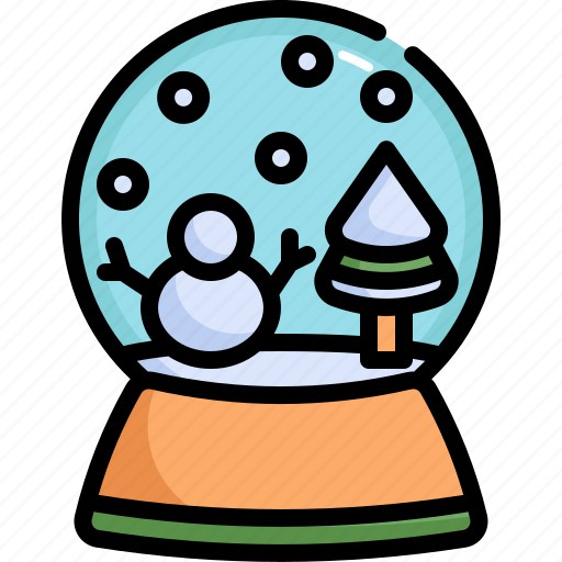 Ball, snow, globe, crystal, winter icon - Download on Iconfinder