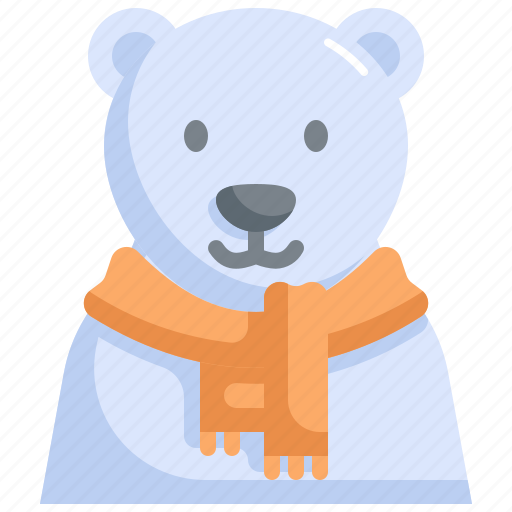 Animal, polar, snow, bear, winter icon - Download on Iconfinder
