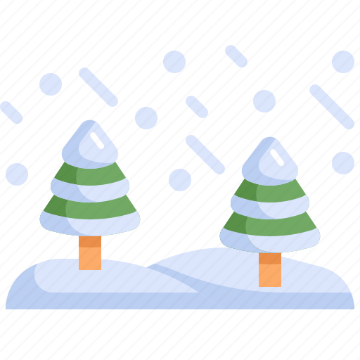 Nature, tree, snow, winter, forest icon - Download on Iconfinder