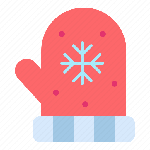 Gloves, mittens, winter, snowflake, snow icon - Download on Iconfinder
