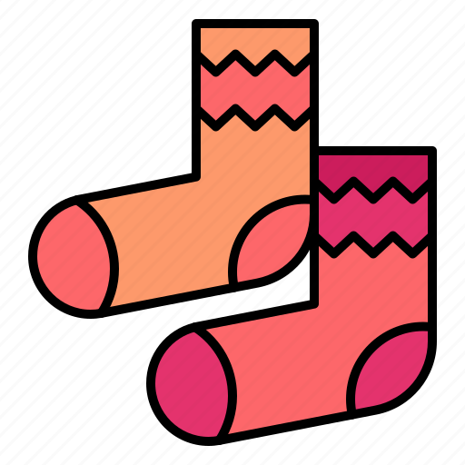 Socks, clothes, garment, christmas, warm icon - Download on Iconfinder