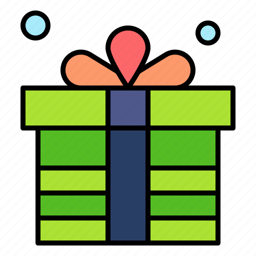 Gift, present, giftbox, package, birthday, party icon - Download on Iconfinder
