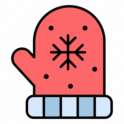 Gloves, mittens, winter, snowflake icon - Download on Iconfinder