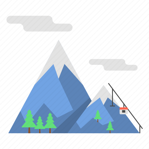 Mountain, snow, snow mountain, summit mountain, travel icon - Download on Iconfinder