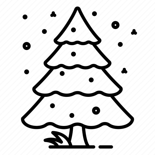 Pine, tree, christmas, xmas, winter, plant, snow icon - Download on Iconfinder