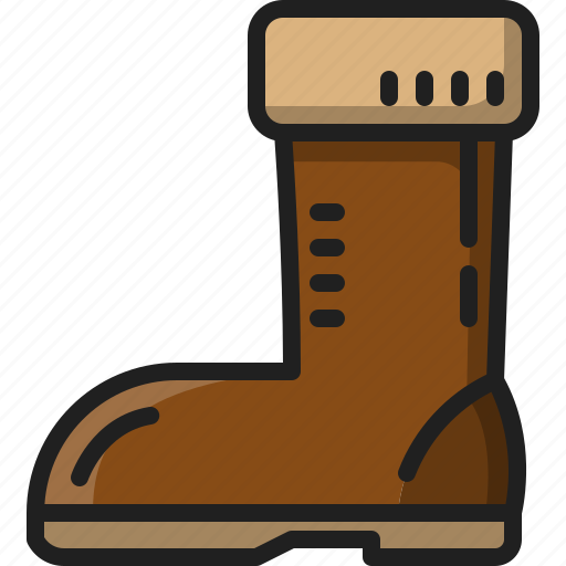 Boot, winter, footwear, shoe, fashion, trekking, snow icon - Download on Iconfinder