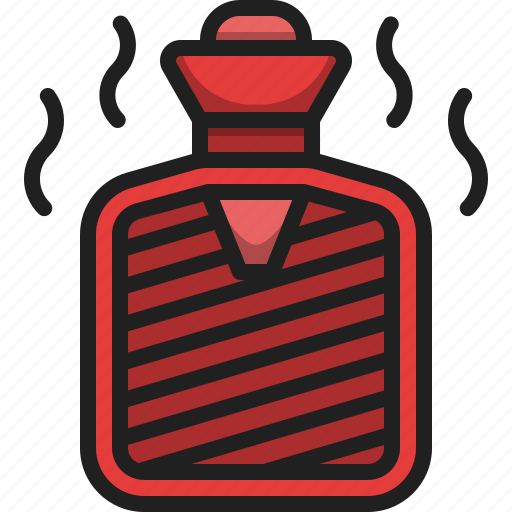 Hot, water, bag, warm, health, rubber, bottle icon - Download on Iconfinder
