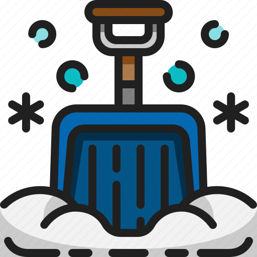 Shovel, snow, tool, equipment, winter, appliance icon - Download on Iconfinder