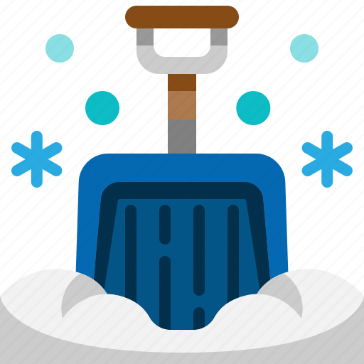 Shovel, snow, tool, equipment, winter, appliance icon - Download on Iconfinder